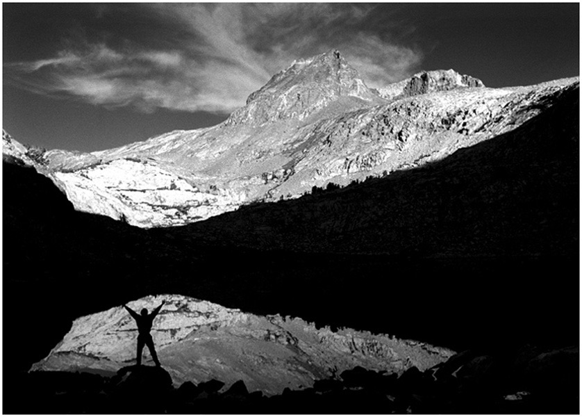 Lake on John Muir Trail.